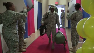 DC Army National Guard's 372nd Military Police Battalion return home