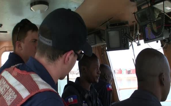 100131-G-9679C-U.S. and Haitian CG Patrol