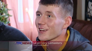 Marine Surprises Family at Steelers Game