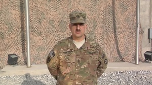 Command Sgt. Maj. Clark Arnold
