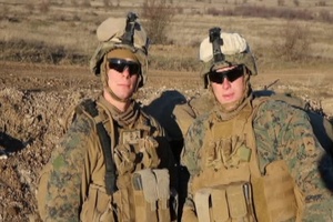 Marine Pfc. Austin McAleese and Lance Cpl. Thomas Debatt