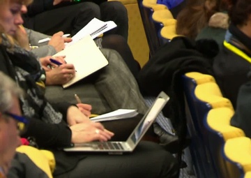 EU Council Press Conference Secretary General, B-Roll