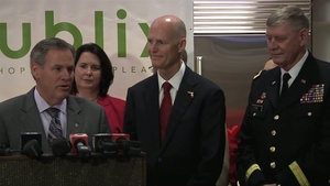 Florida Governor Rick Scott Rallies Community to Bring National Guard Troops Home for Christmas