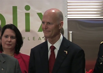 Florida Governor Rick Scott Rallies Community to Bring National Guard Troops Home for Christmas
