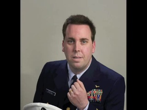 Commanding officer discusses towing of disabled Gloucester boat