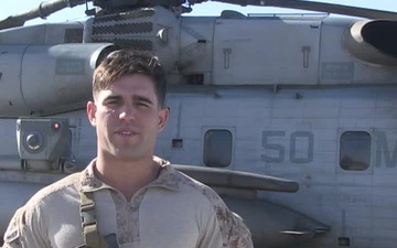 Sgt. Joshua Garcia Sends Holiday Greetings from Afghanistan