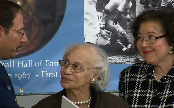 110309-G-XXXXF-001 Emlen Tunnell Silver Lifesaving Medal and Gym Dedication Ceremony