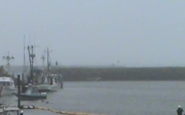 Tsunami Unified Command responders conduct operations in Crescent City Harbor