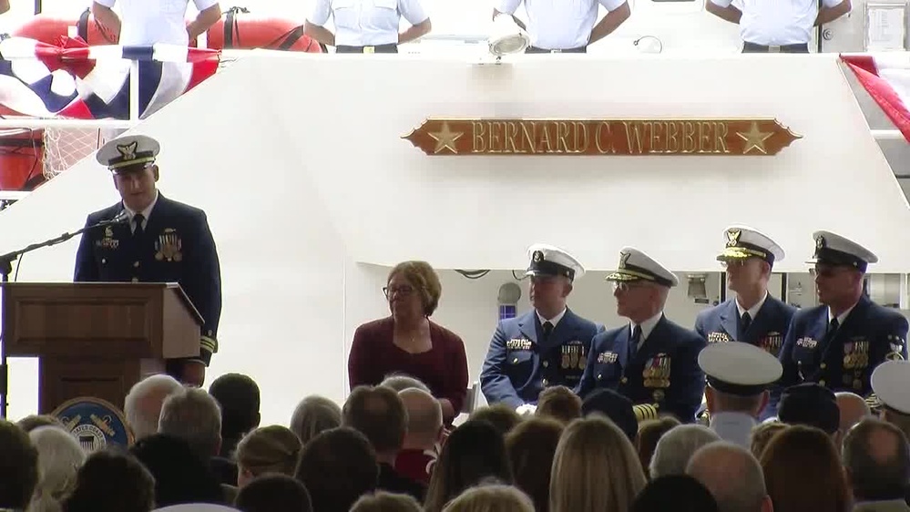 DVIDS - Video - Coast Guard Cutter Bernard C. Webber Commissioning