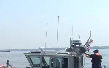 Coast Guard conducts training near Portsmouth, Va.