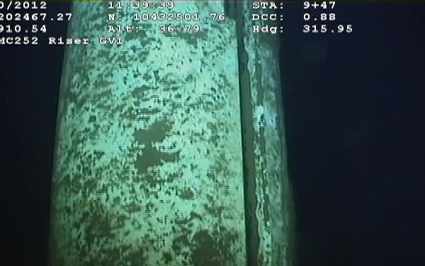 Riser pipe highlight footage