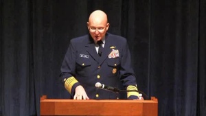 130108_Admiral Papp addressing corp of Cadets