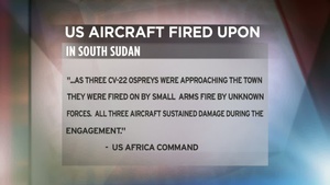 US Troops Take Fire in Sudan