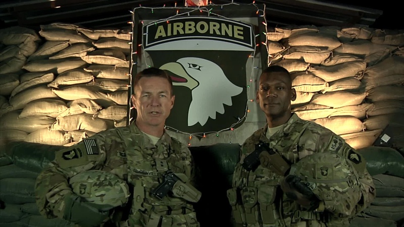 CJTF-101 Command Holiday Video