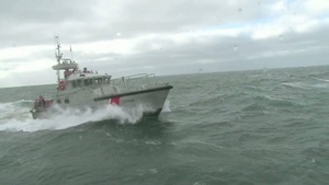 Coast Guard Conducts Heavy Weather Training at Station Provincetown