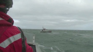 Coast Guard Conducts Heavy Weather Training at Station Provincetown