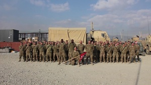 Deployed Soldiers Wish Delaney Brown a Merry Christmas