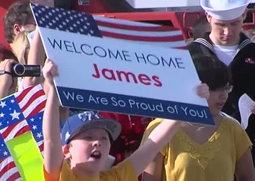 Two Ships Return to Naval Station Mayport