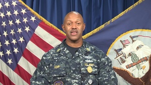 Force Command Master Chief Petty Officer Raymond Kemp