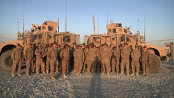 Happy New Year from 2CR Field Artillery Squadron in Afghanistan