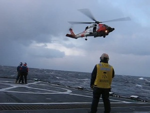 Easter Sunday SAR Case USCG Munro HELO