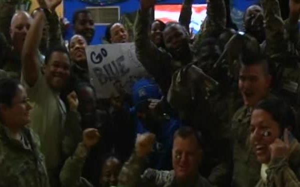 Armed Forces Bowl Shoutout from American Red Cross Tailgate Party