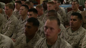 U.S. Marine Corps Leaders Visit Troops