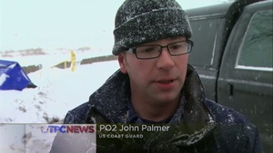Coast Guard Assists in Icey Rescue on Lake Michigan