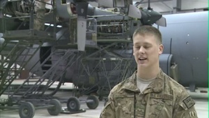 Air Force Maintainers Fix Polish C-130