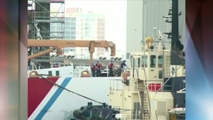 Coast Guard Icebreaker Aids Antarctic Rescue