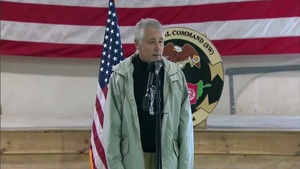 Hagel Travels to Western U.S.
