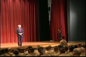 Secretary of the Navy Visits Camp Pendleton