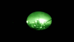 Spartan Artillery Night-Fire in Afghanistan