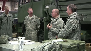 Vermont Lt. Gov. Scott Visits Soldiers