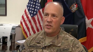 MG Richardson Credits Troops on Afghan Plans