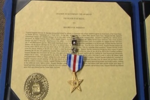 Silver Star and Purple Heart