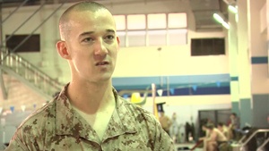 Marines Test Themselves in the Water to Become Advanced Swimmers