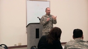 Command Chief of the Air National Guard Visits 180th Fighter Wing