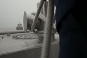 Nerves of Keel: Seaman Lyndsey Singer Pilots the Response Boat - Medium