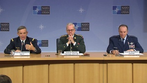 NATO Military Committee in Chiefs of Defense Session Joint Press Conference B-Roll