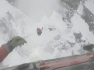 Coast Guard rescues man stranded on ice in Mitchell's Bay, Lake St. Clair, Ontario, Canada