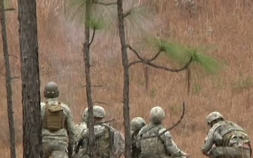 Paratroopers Conduct Live Fire Exercise