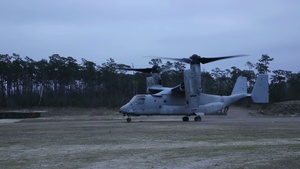 HRST Instructors Lead Marines by Ropes