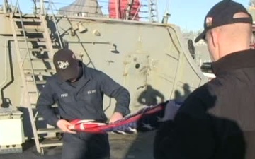 USS Donald Cook gets Underway