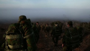 1st ANGLICO, JGSDF conduct hike