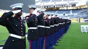 1st MLG salutes Jerry Coleman at memorial service
