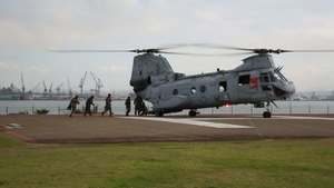JGSDF Conduct Helocast Training