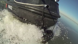 B-roll of CGC Chock Icebreaking in the Chesapeake Bay
