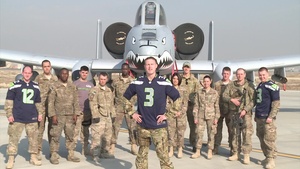 Capt. Corey Simmons Seahawks Super Bowl XVLIII Shout Out
