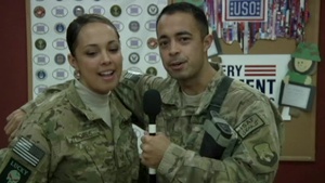 Staff Sgt. Flores, SrA Mitchell